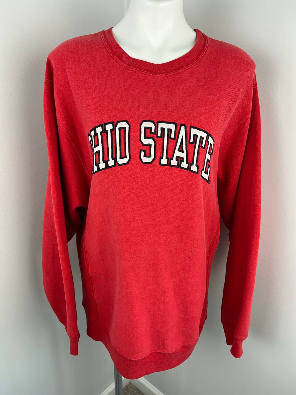 Vintage Unisex Ohio State Football Pullover Crewneck Sweatshirt Medium